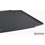 Original Gledring Premium Gummi Kofferraummatte - SEAT Toledo HB (Tiefer Boden) 2012->